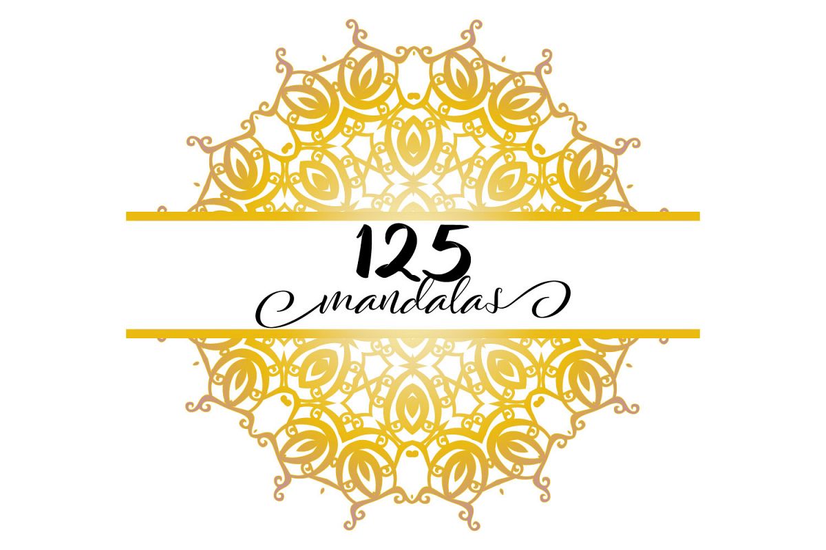 125 Vector Mandala Design example image 1