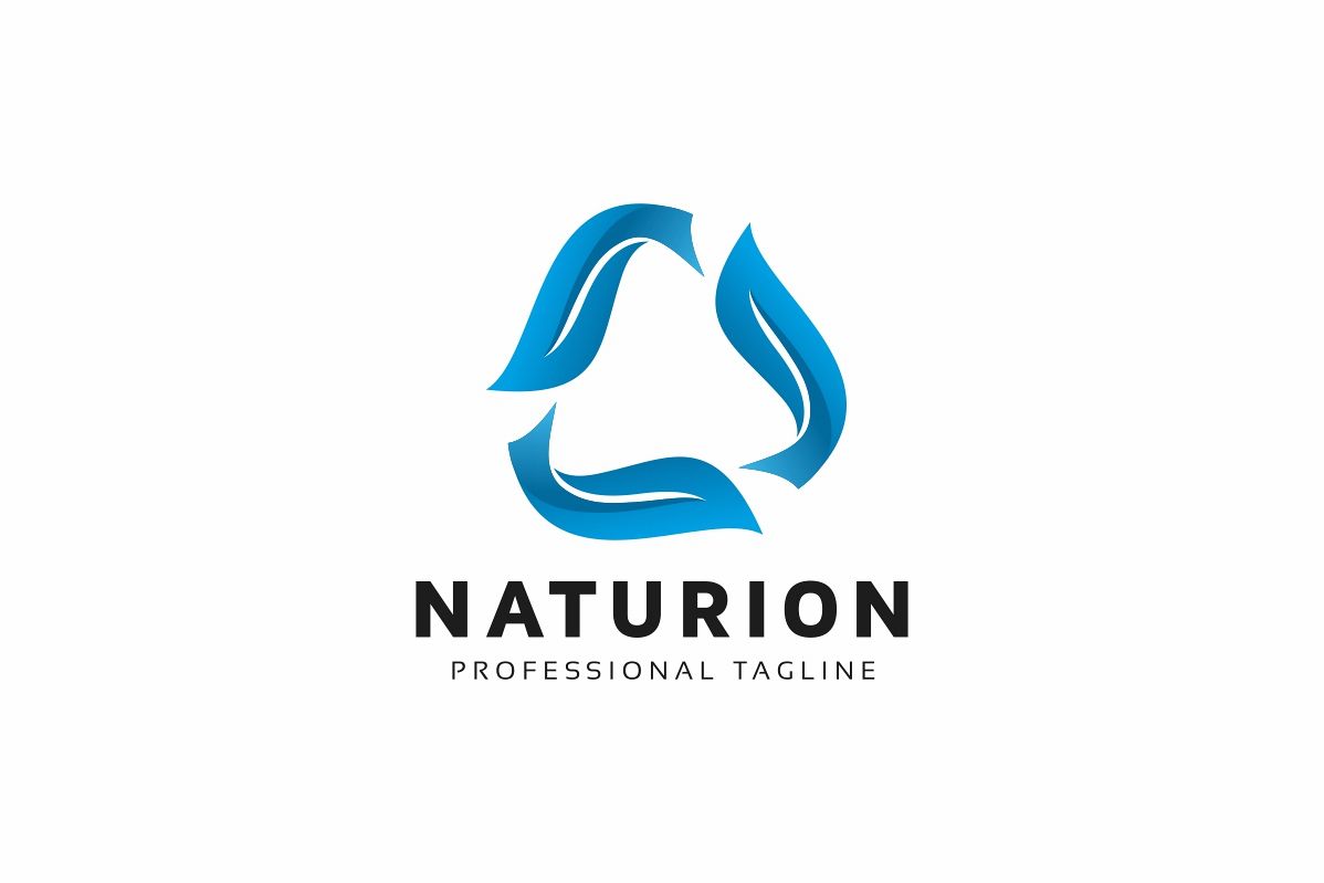 Nature Rotation Leaves Logo example image 1