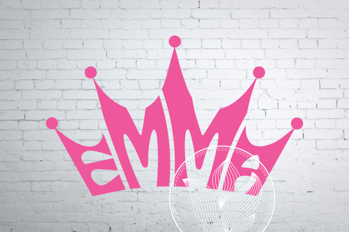 Download Digital Emma Word Art in crown shape, Emma crown jpg, png ...