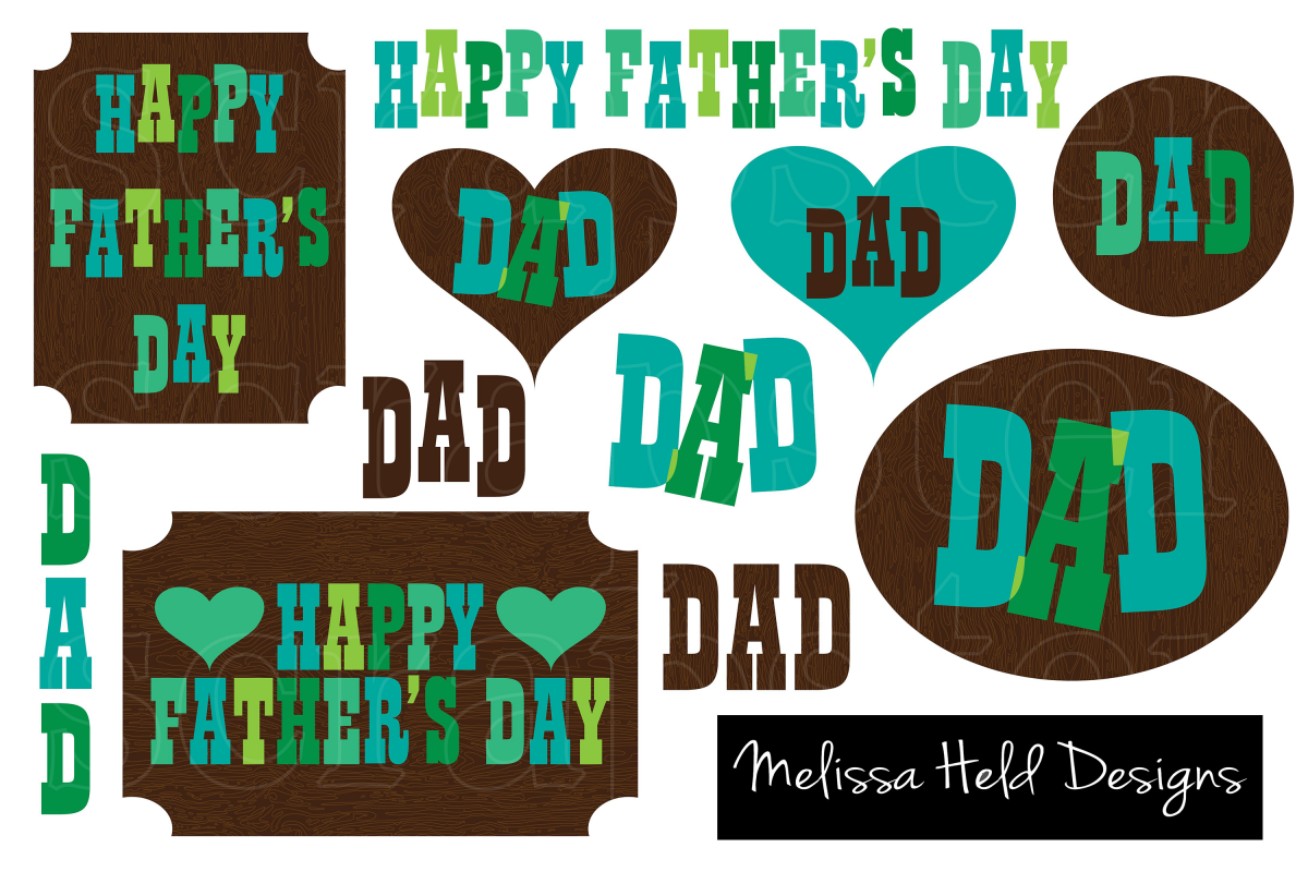 Father's Day Clipart example image 1