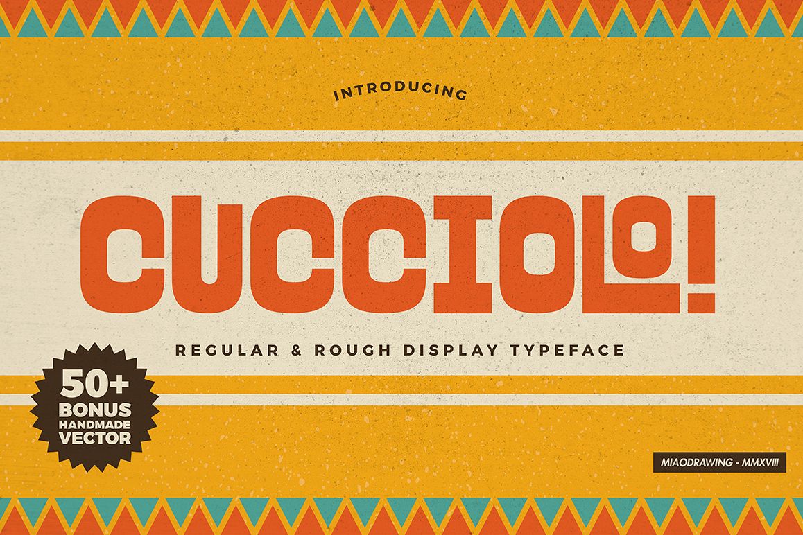 Cucciolo Typeface + Extras example image 1