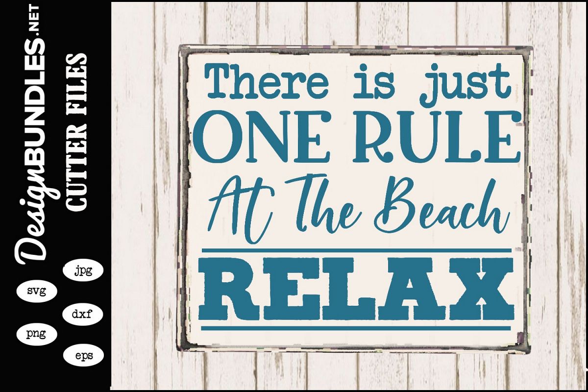 Beach Rule SVG example image 1