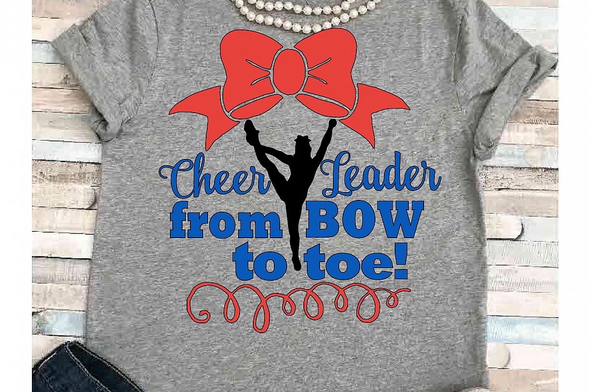 Cheer svg SVG DXF JPEG Silhouette Cameo Cricut Cheerleader svg iron on ...