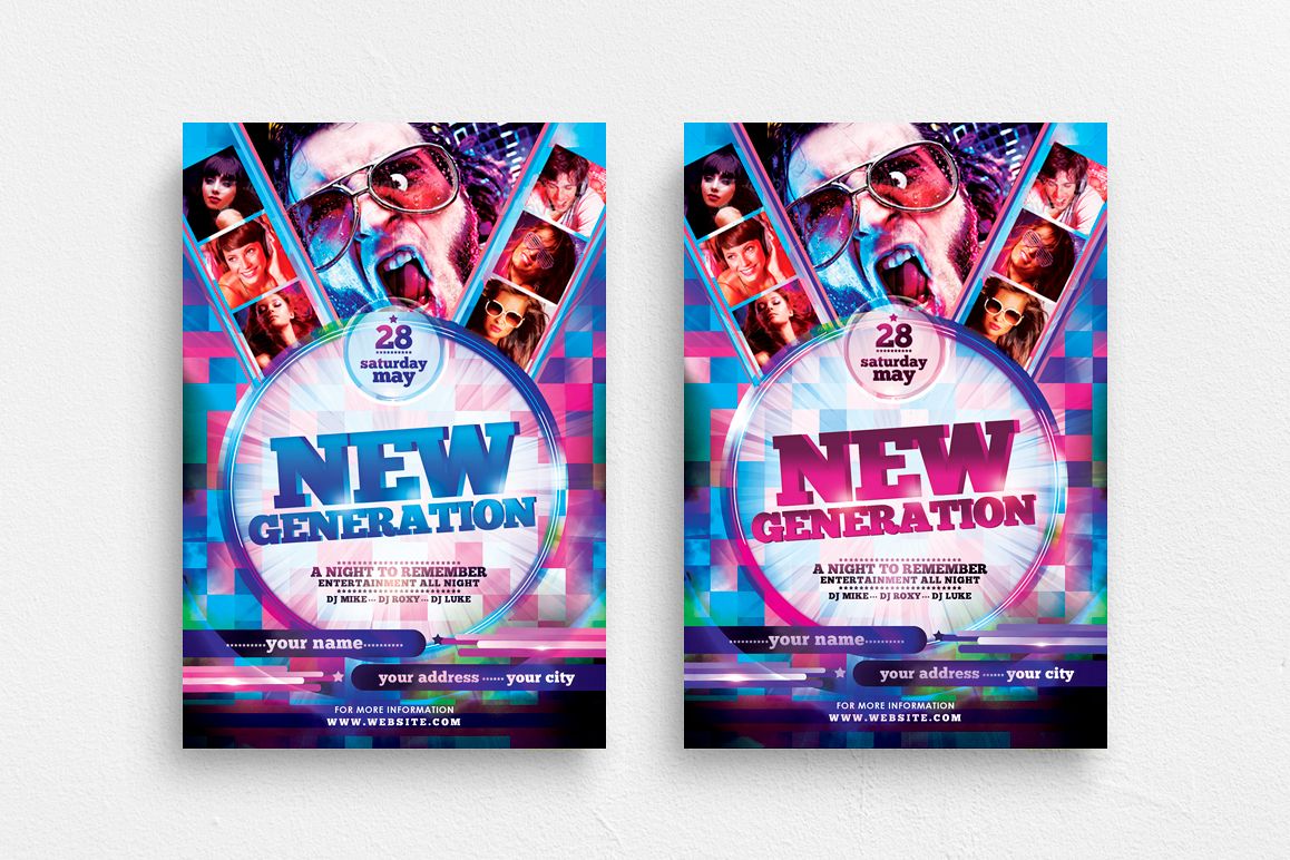New Generation Flyer Template example image 1