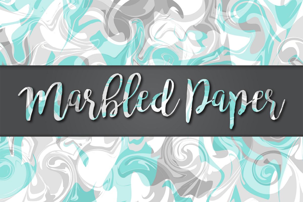 Marbled Paper No4 example image 1