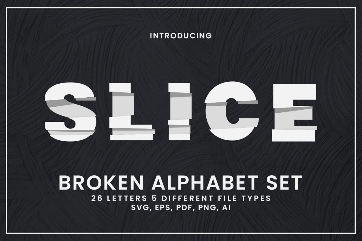 Broken Alphabet example image 1