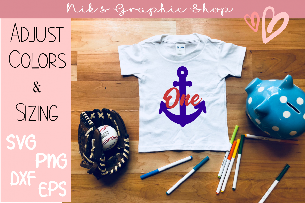 Anchor Svg, Birthday SVG, Anchor SVGS, Birthday svg example image 1