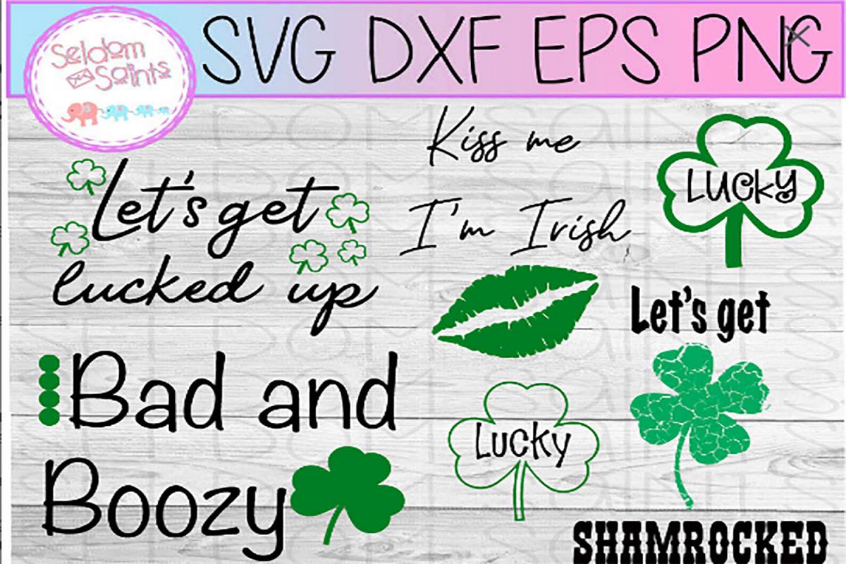 St Patricks Day Bundle SVG PNG EPS DXF example image 1