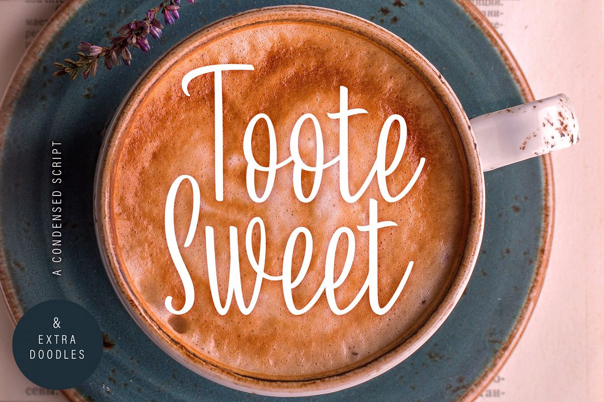 Toote Sweet | A Condensed Script & Extra Doodles example image 1