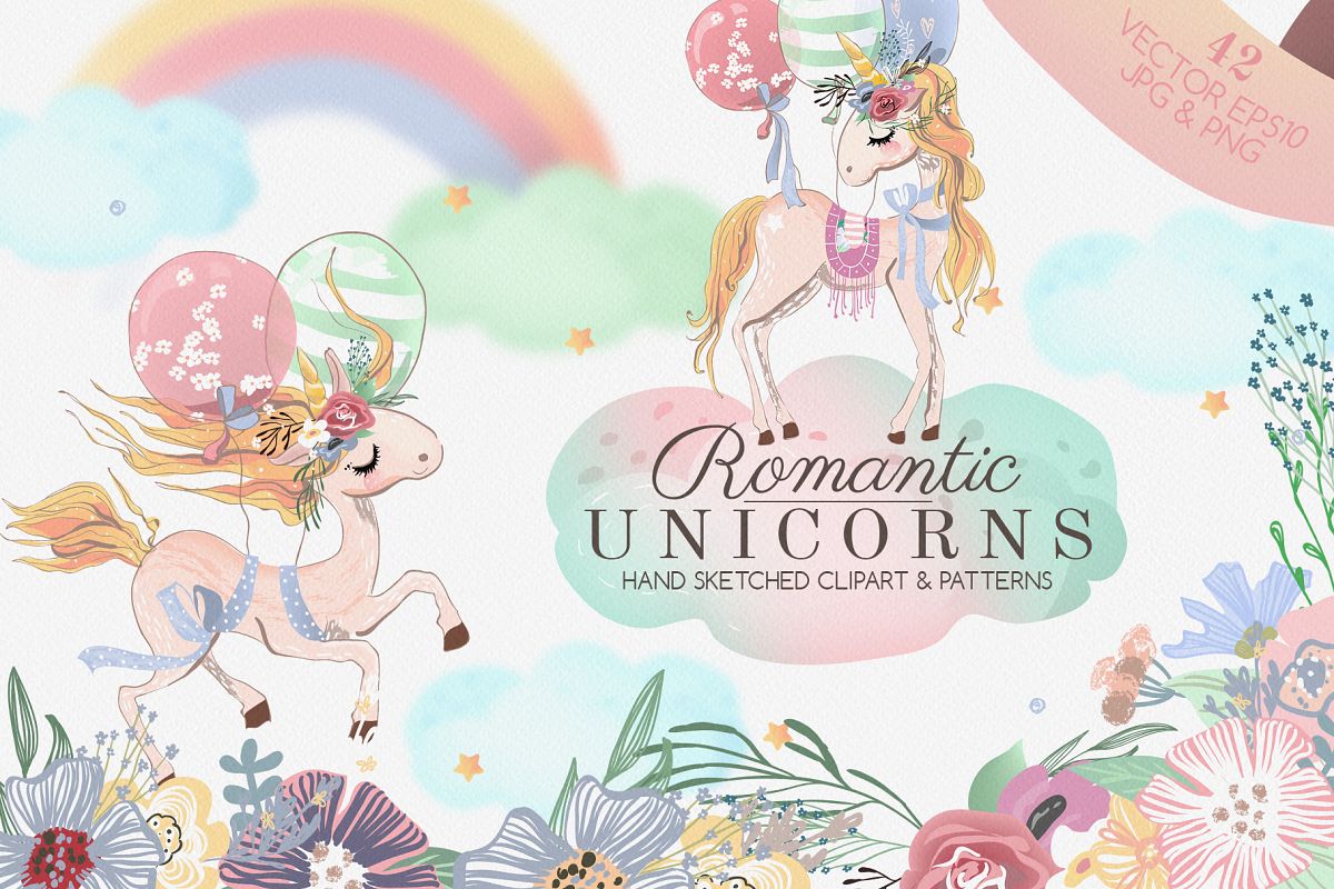 Romantic Unicorns example image 1