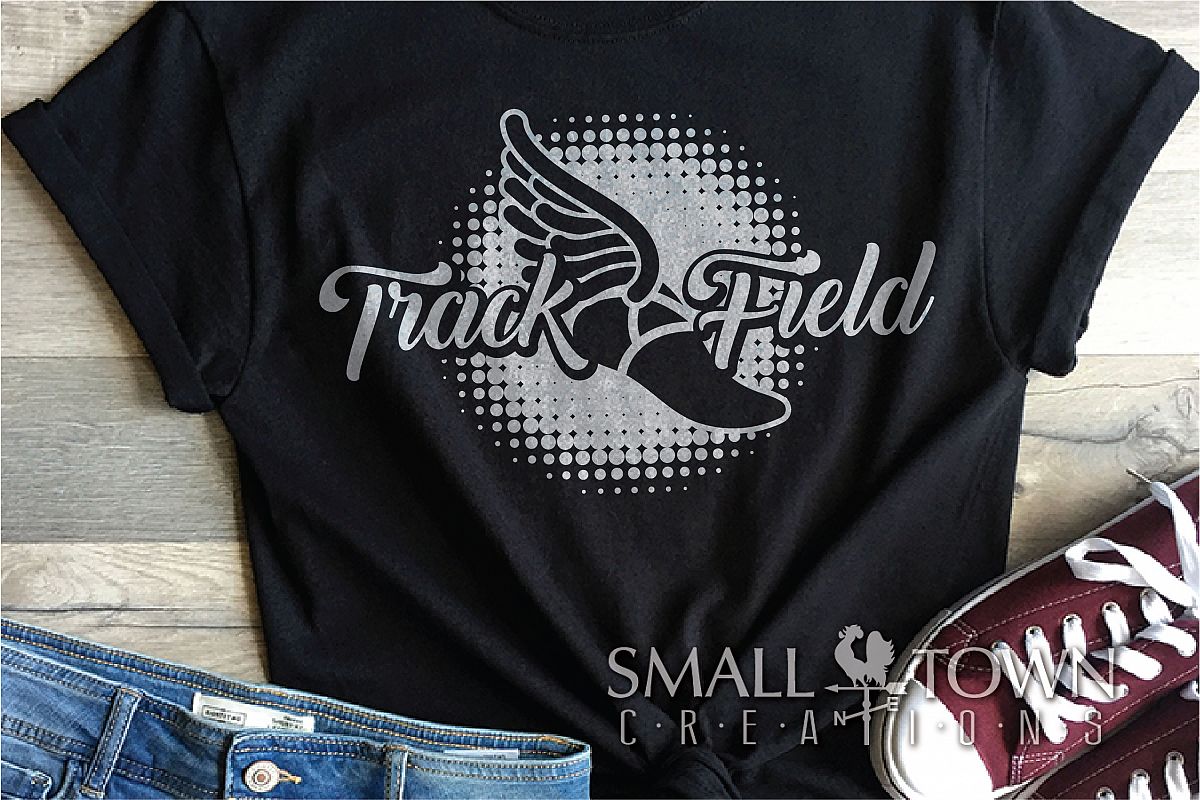 Track and Field, Team sport, Track logo, PRINT, CUT, DESIGN example image 1