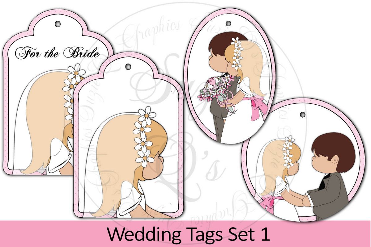 Wedding Tags Set 1 example image 1