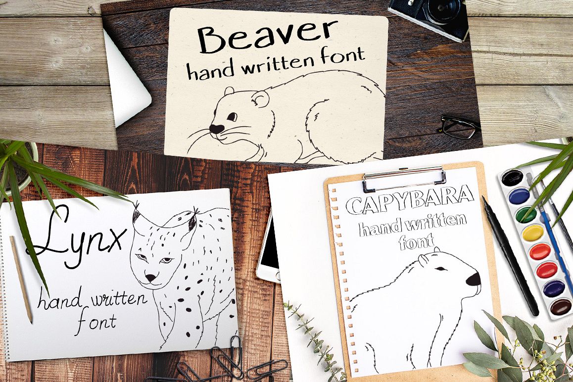 Font No.13, No.14 and No.15 example image 1