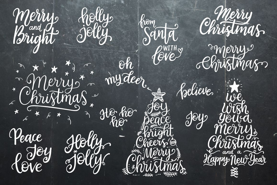 Christmas Overlays Set from Santa example image 1
