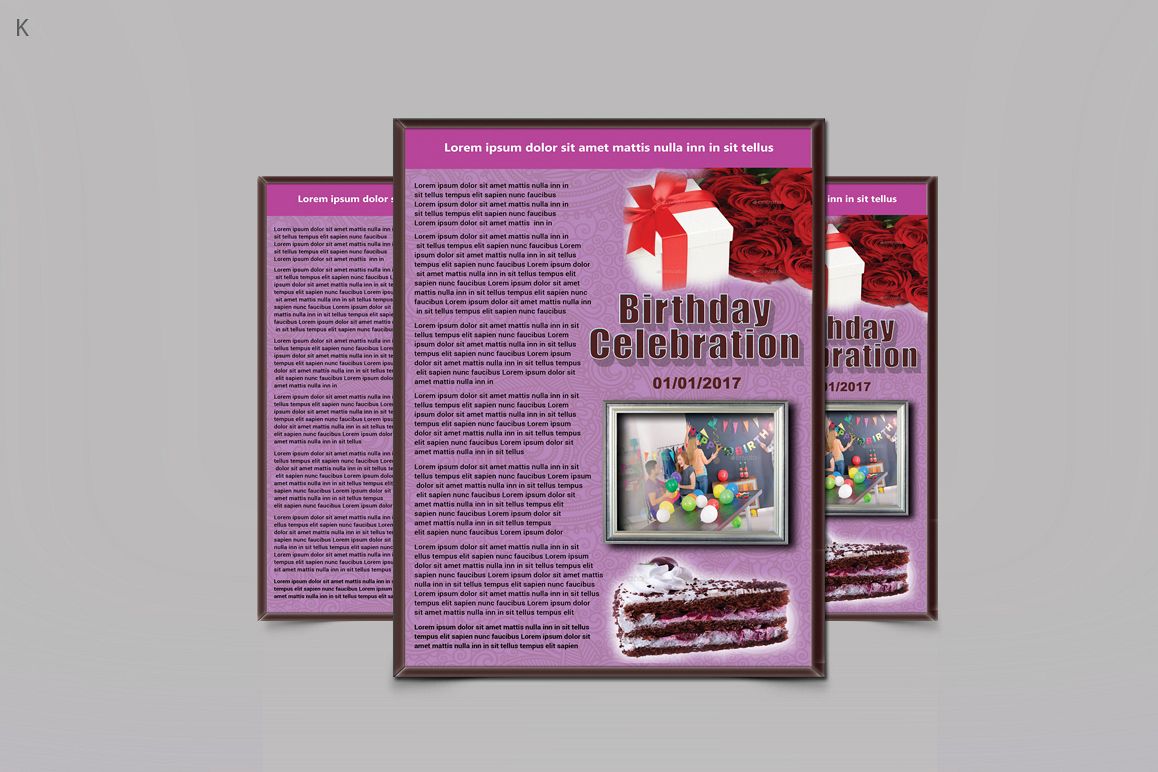 Birthday Party Flyer example image 1