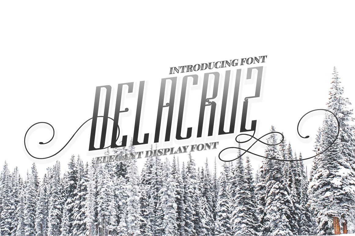 DELACRUZ TYPEFACE example image 1
