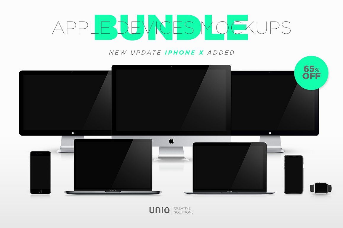 Apple Mockup Devices Bundle example image 1