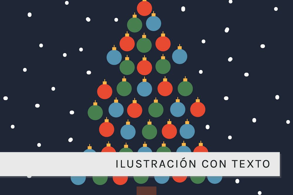 Arbol con Adornos y Texto example image 1