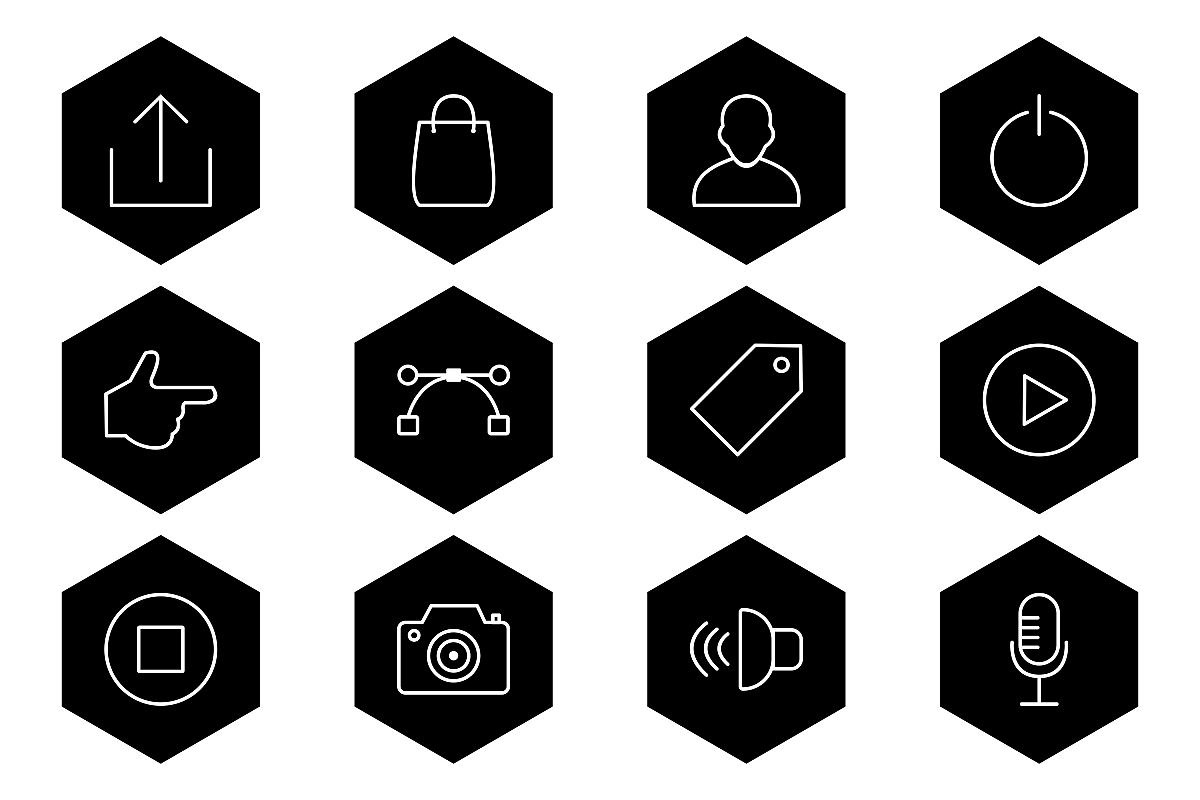 Set Of Multimedia Icons example image 1