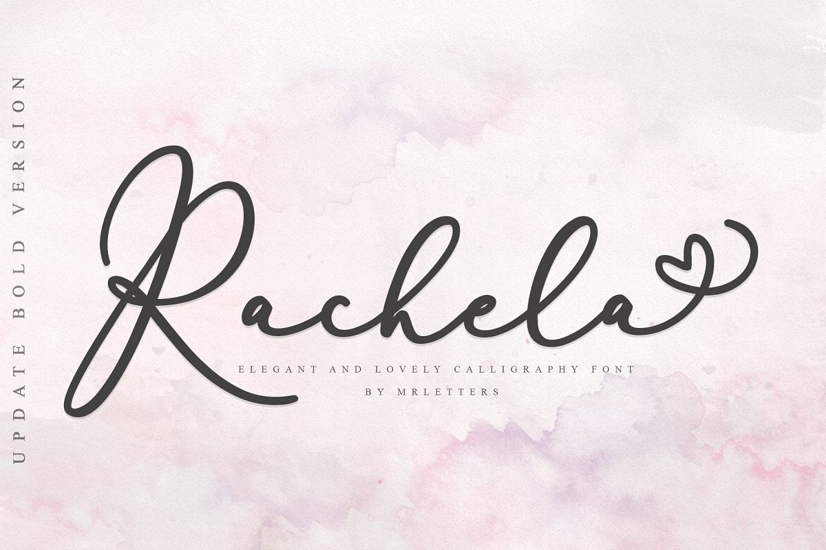 Rachela Script Bold example image 1