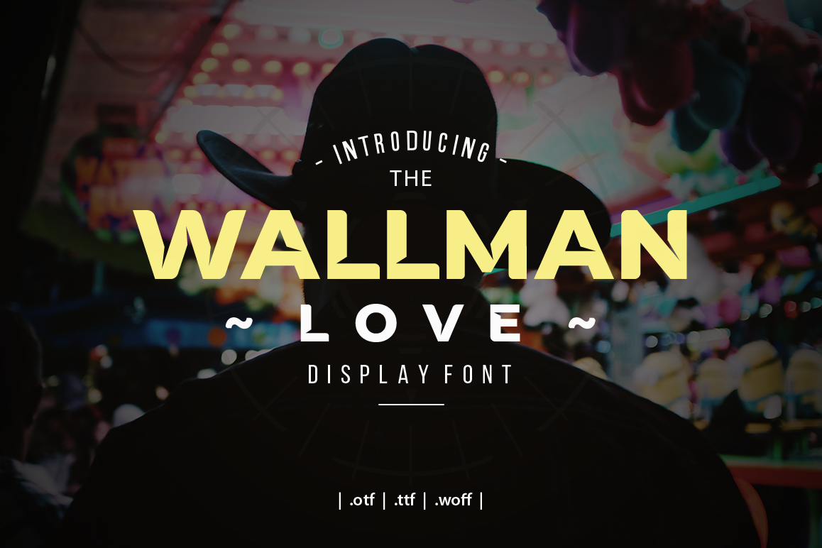 Wallman Love Display Font example image 1