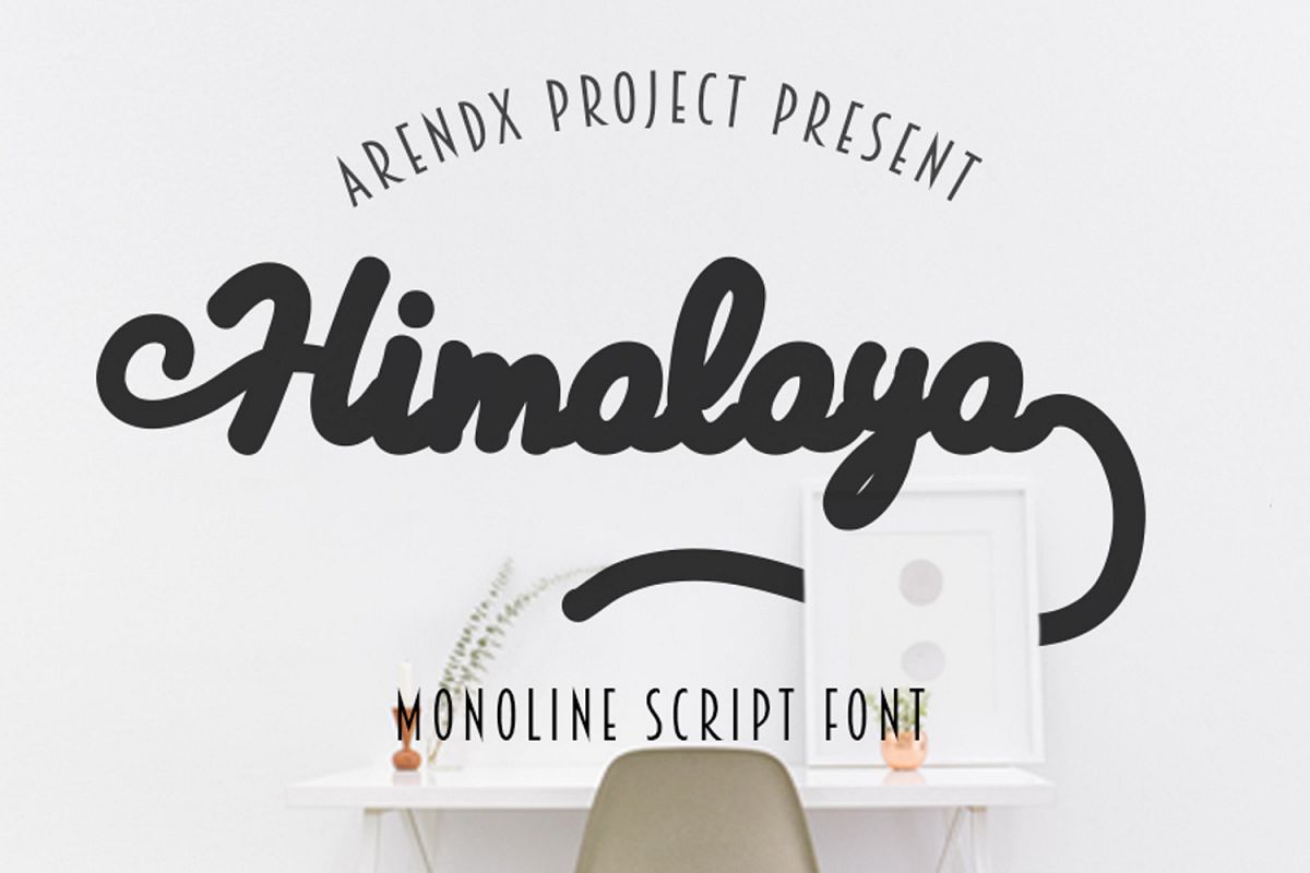 Himalaya Font example image 1