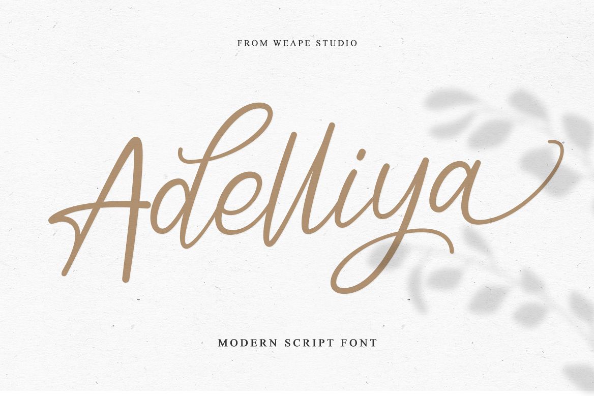 Adelliya Script example image 1