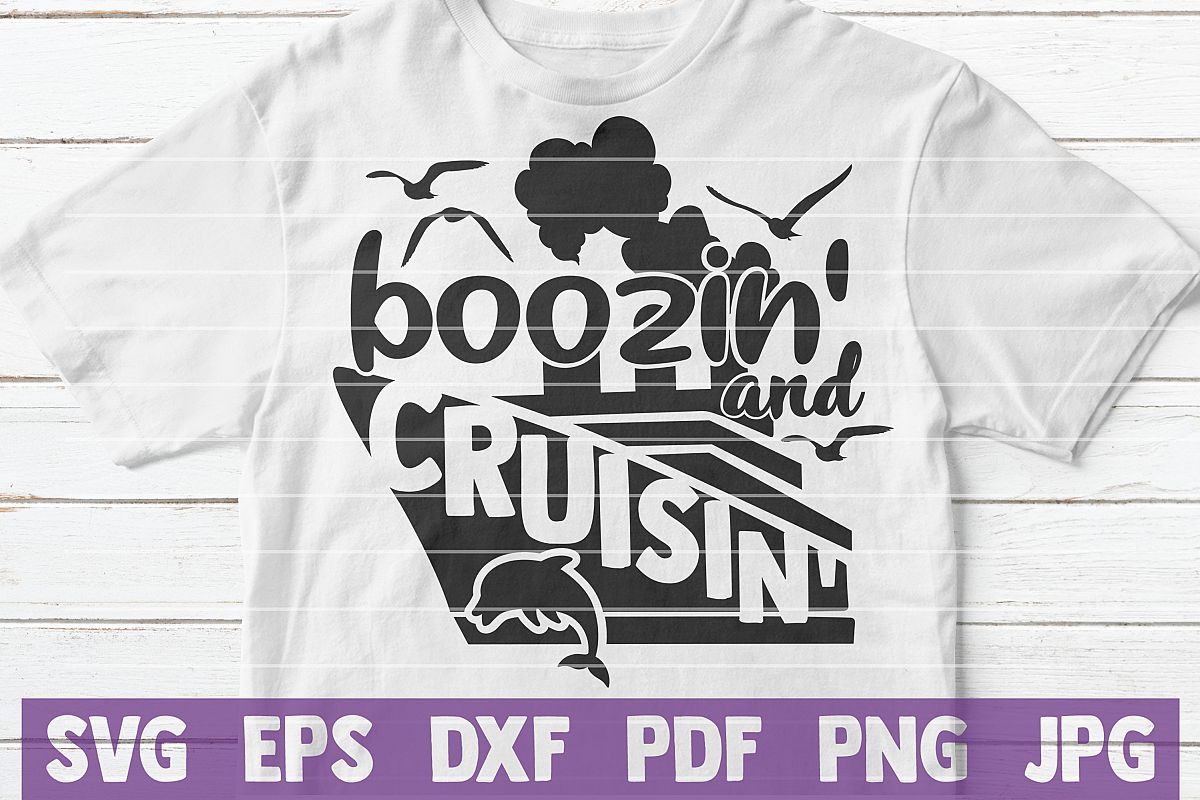 Boozin and Cruisin SVG cut file example image 1