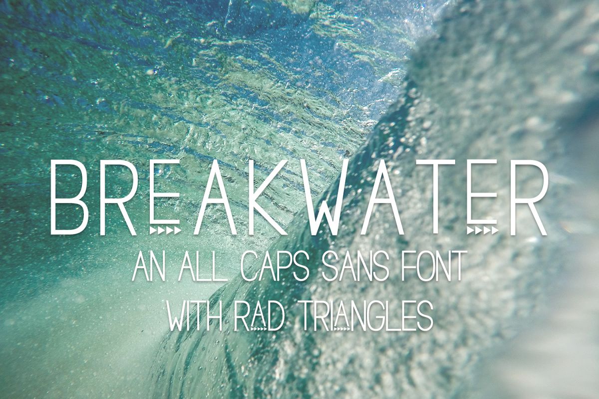Breakwater Sans Font example image 1