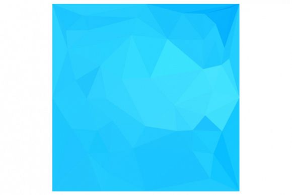 Dark Turquoise Abstract Low Polygon Background example image 1