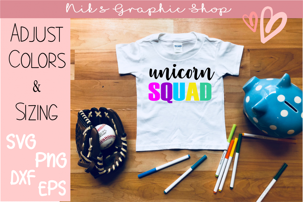 Unicorn Squad Svg, Unicorn Svg, Unicorn Squad, Cute Shirtsvg example image 1