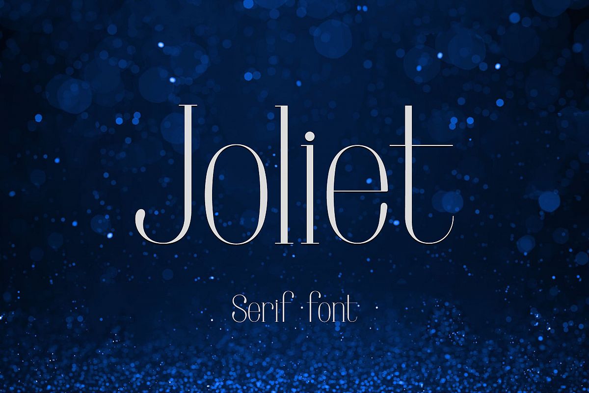 Joliet - Font example image 1