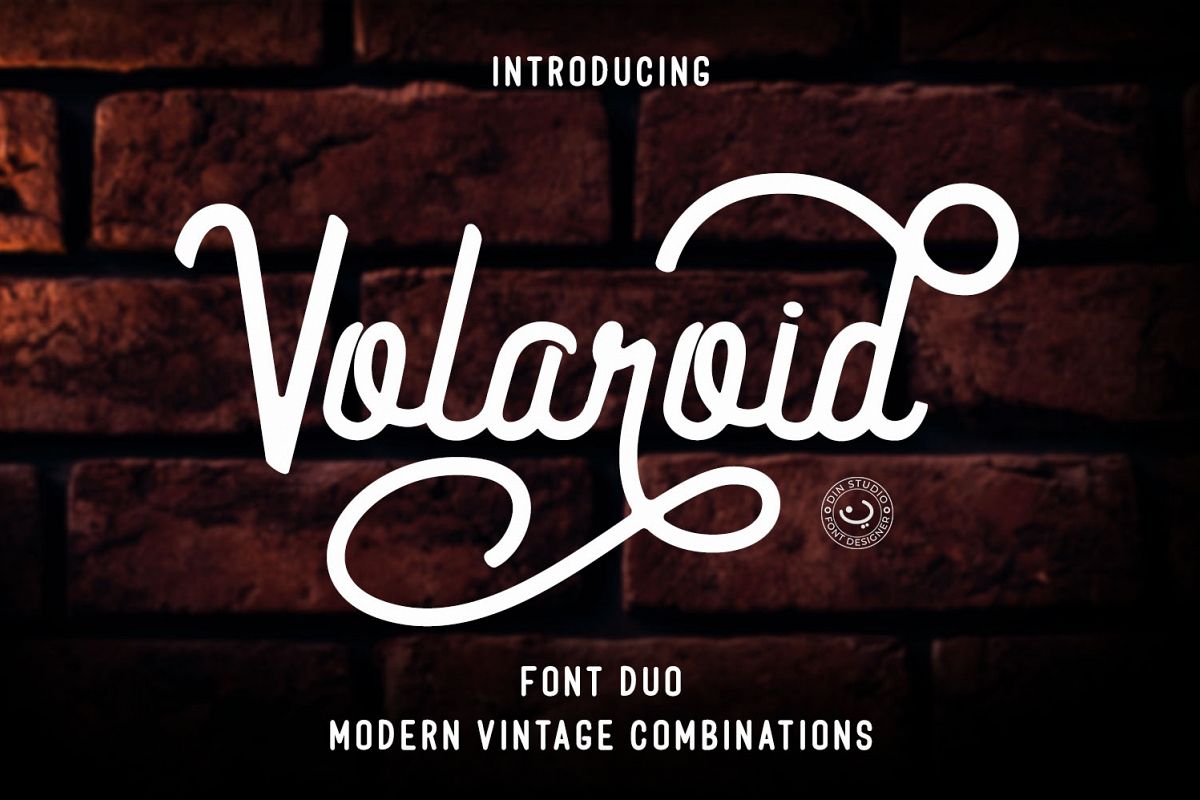 Volaroid Font Duo example image 1