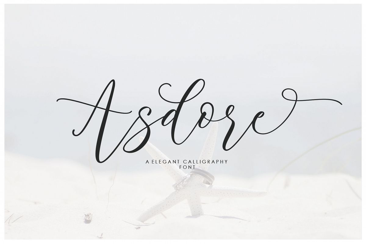 Asdore Script example image 1