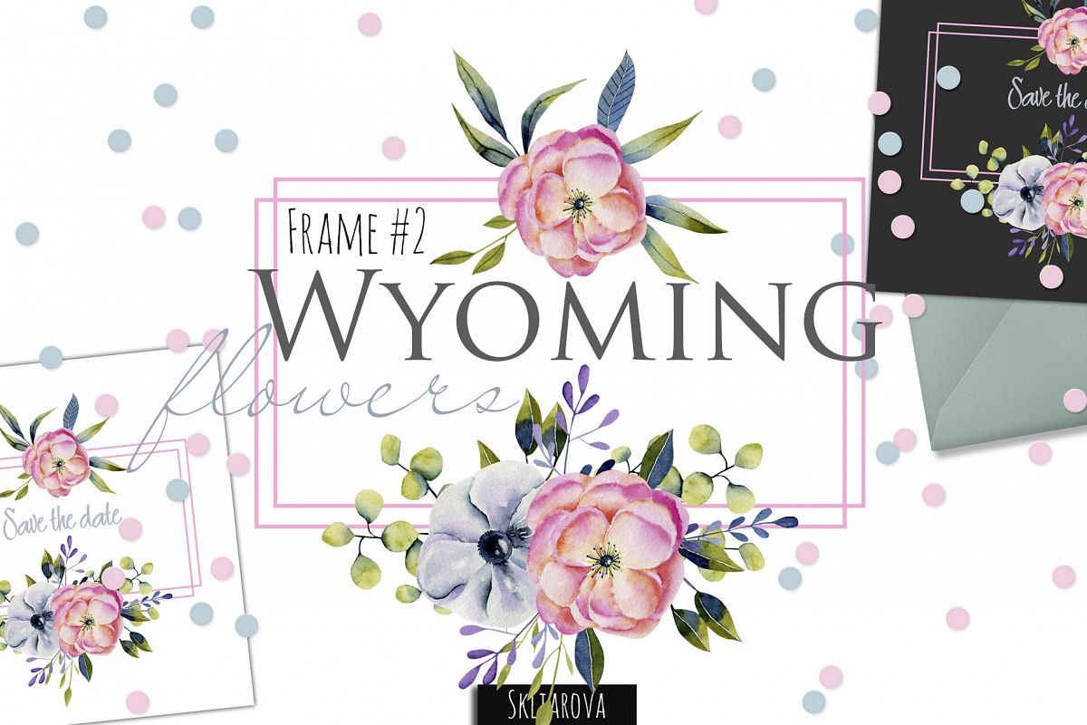 Wyoming flowers. Frame #2 example image 1