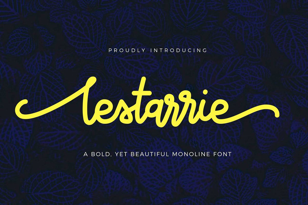 Lestarrie Font example image 1