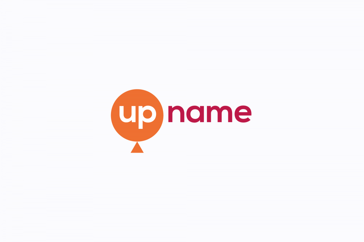 UP name logo example image 1