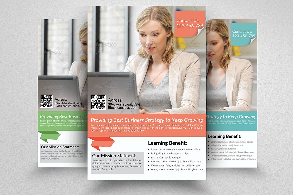 Business Solutions Consultant Flyer example image 1