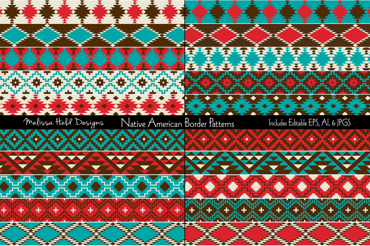 Native American Border Patterns example image 1