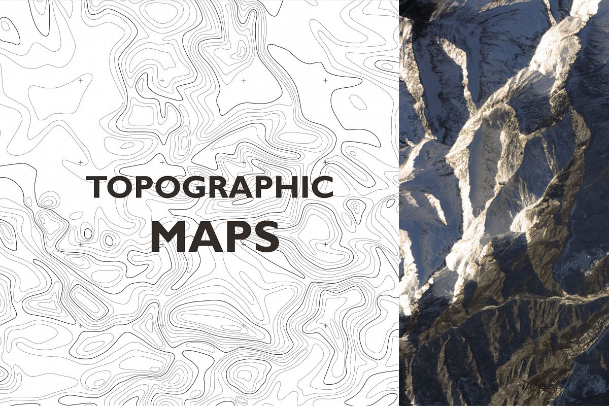 Topographic maps example image 1