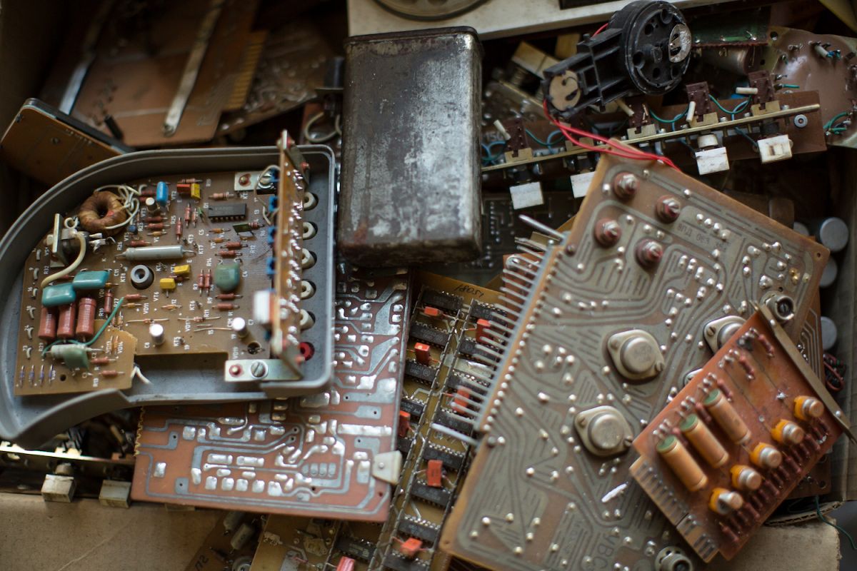 Computer chips background example image 1