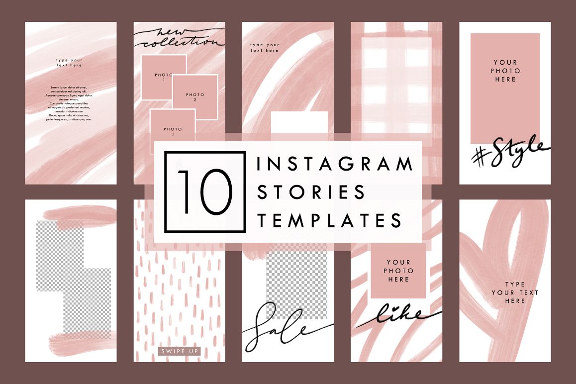 BEIGE 10 Styled Instagram Stories Templates example image 1