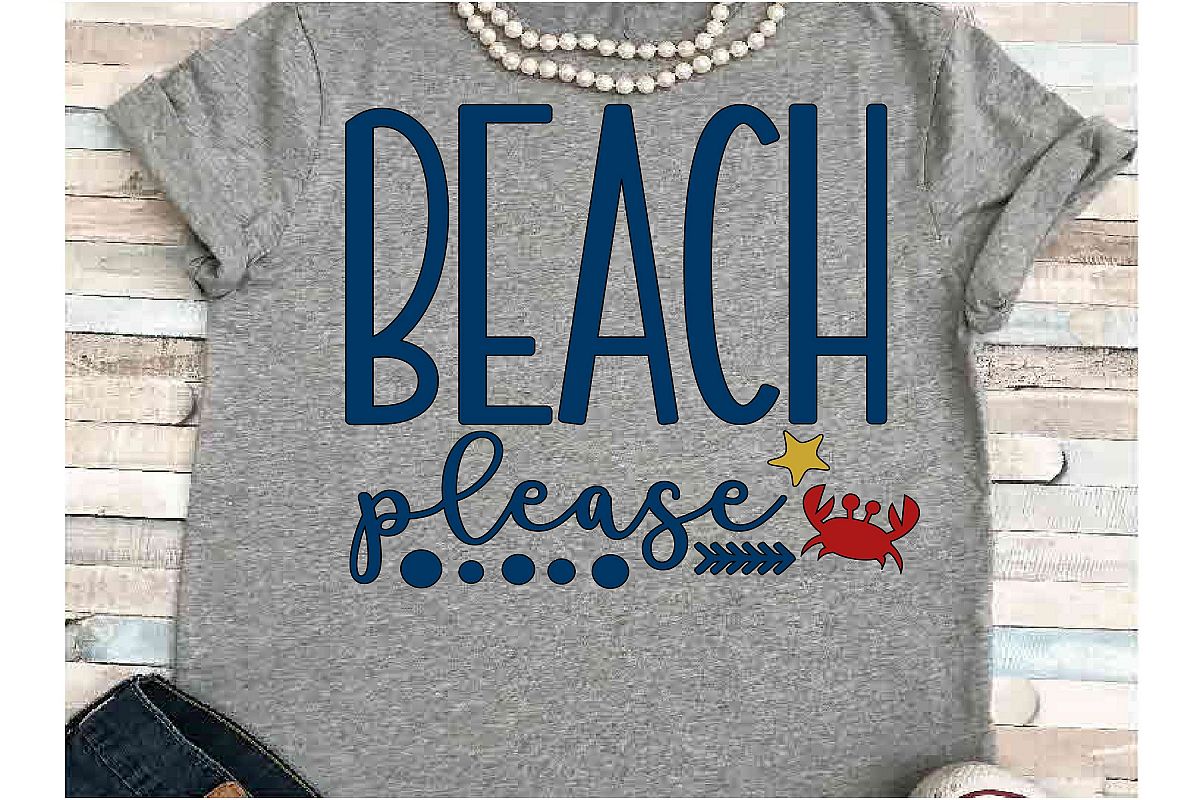 Beach SVG DXF JPEG Silhouette Cameo Cricut vacation svg example image 1