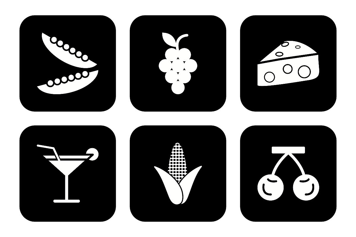 Set Of Food Icons example image 1