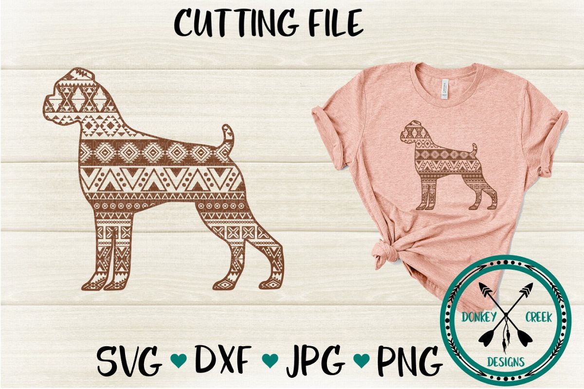 Download Mandala Boxer Dog SVG (310617) | Cut Files | Design Bundles