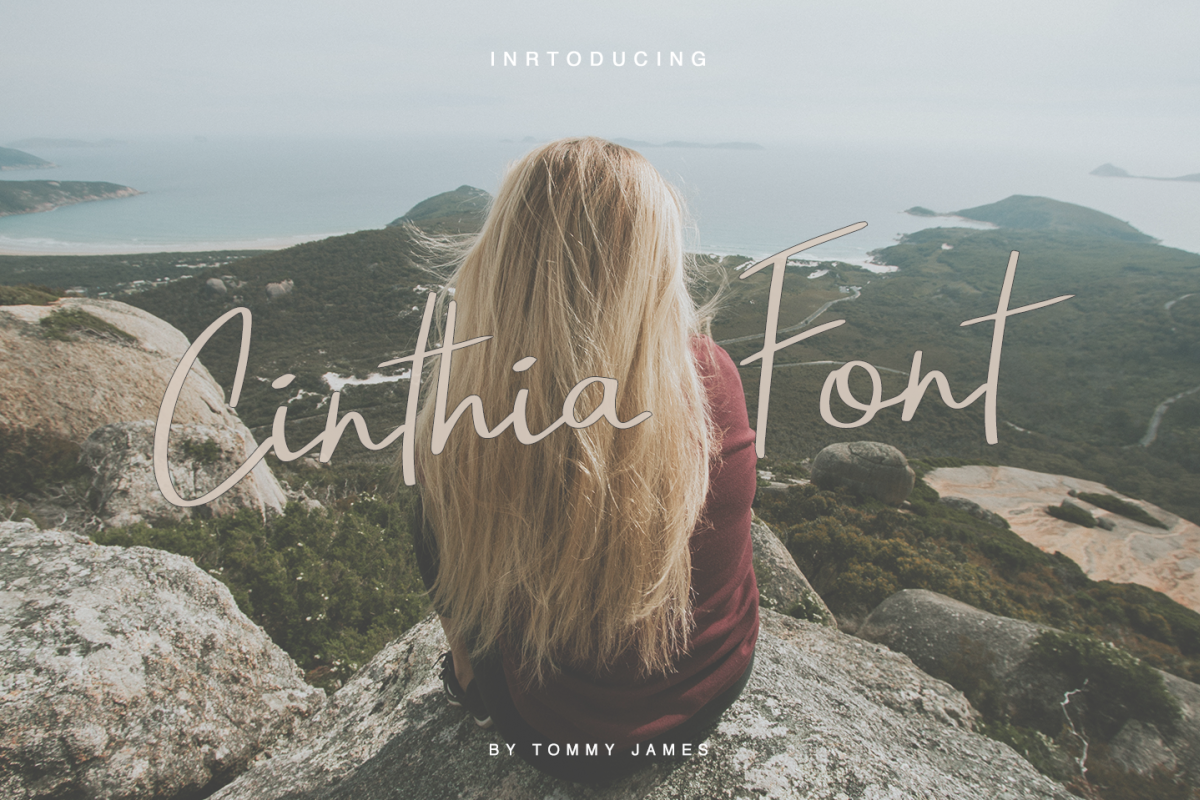 Cinthia Font example image 1