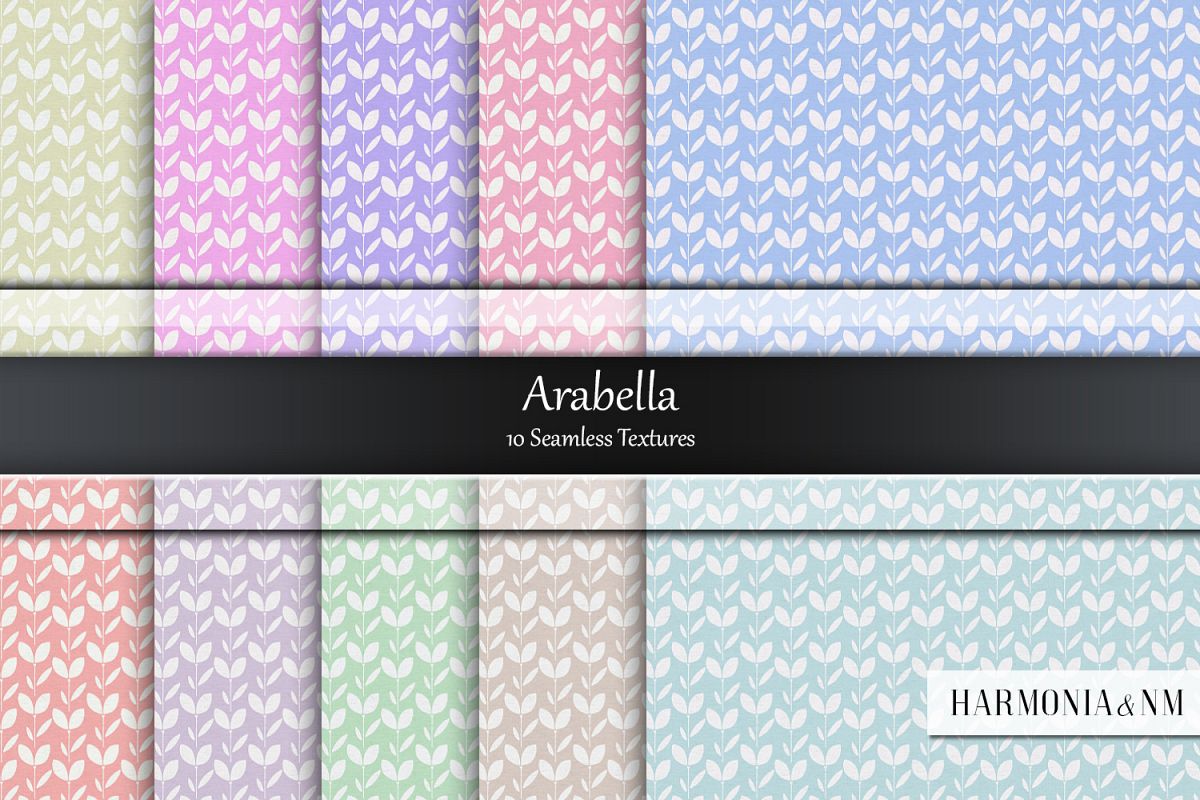 Arabella 10 Seamless Pattern Textures example image 1