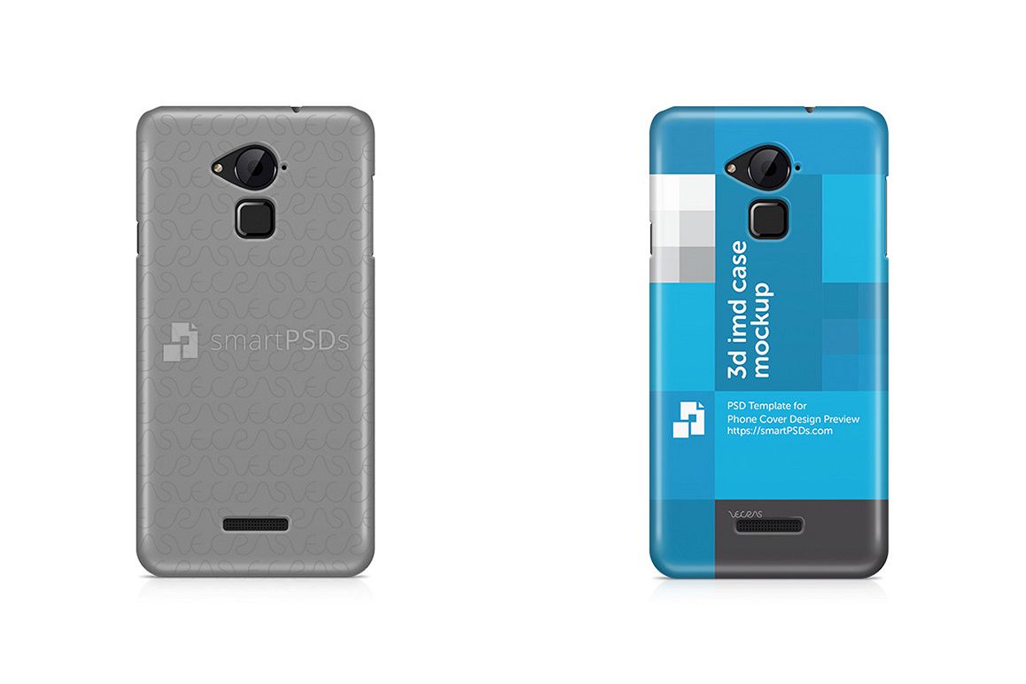CoolPad Note 3 Lite 3d IMD Mobile Case Design Mockup 2016 example image 1
