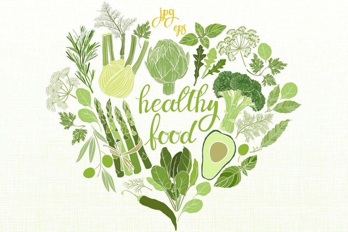 Healthy food. example image 1