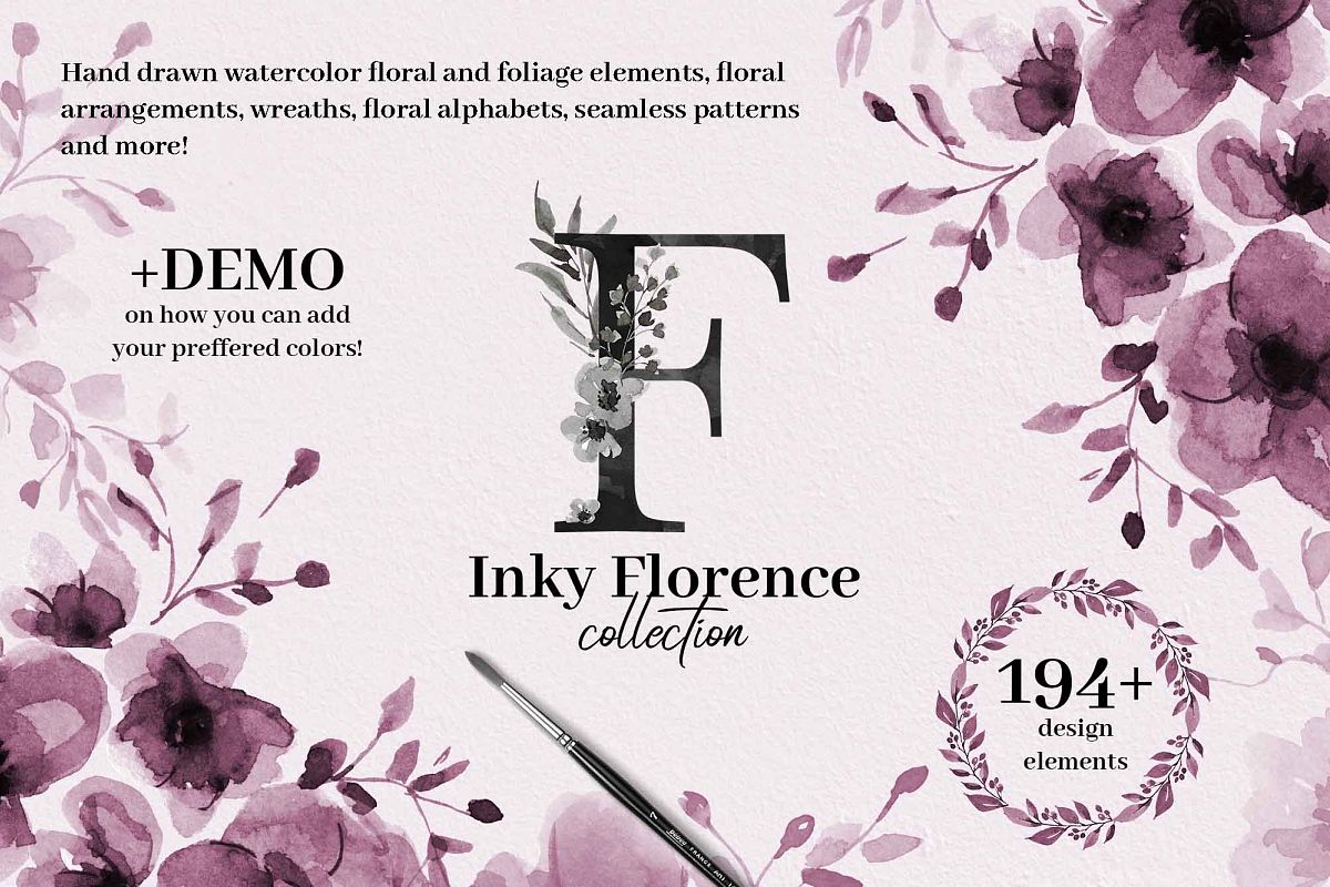 Inky Florence Collection example image 1